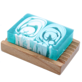 2 x Handcrafted Soap 100g Slice - Cotton