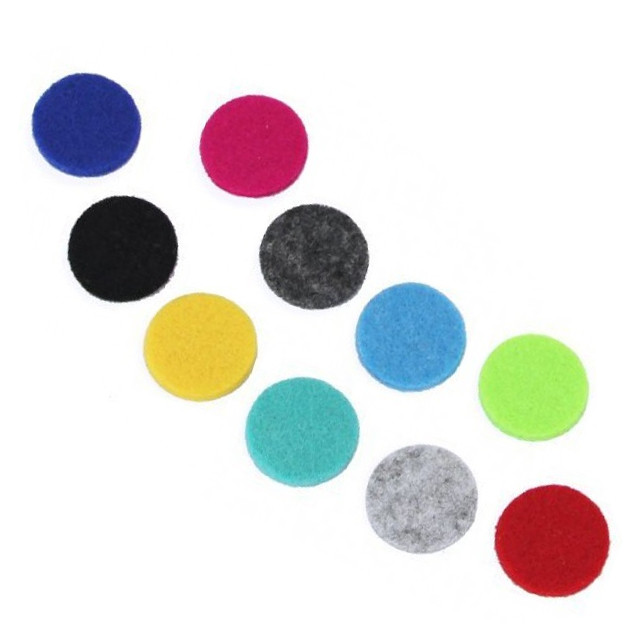 10 x Aromatherapy Jewellery Spare Packs of 10mm pads