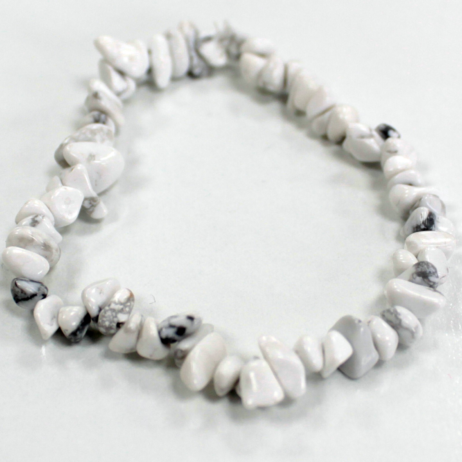3 x Chipstone Bracelets - White Jasper