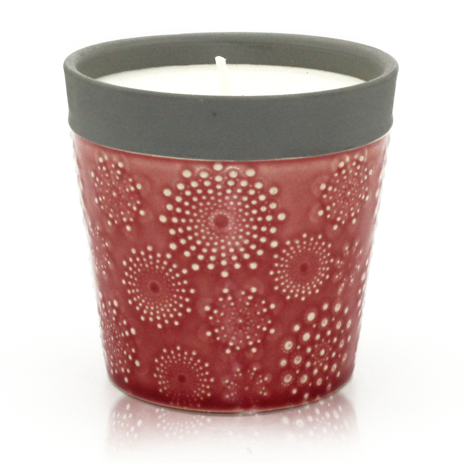 Home is Home Candle Pot - Rambling Rose - Click Image to Close