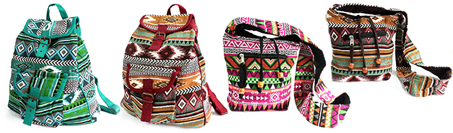Jacquard Nepal Style Bags