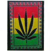 Cotton Wall Hanging - Herbal Leaf