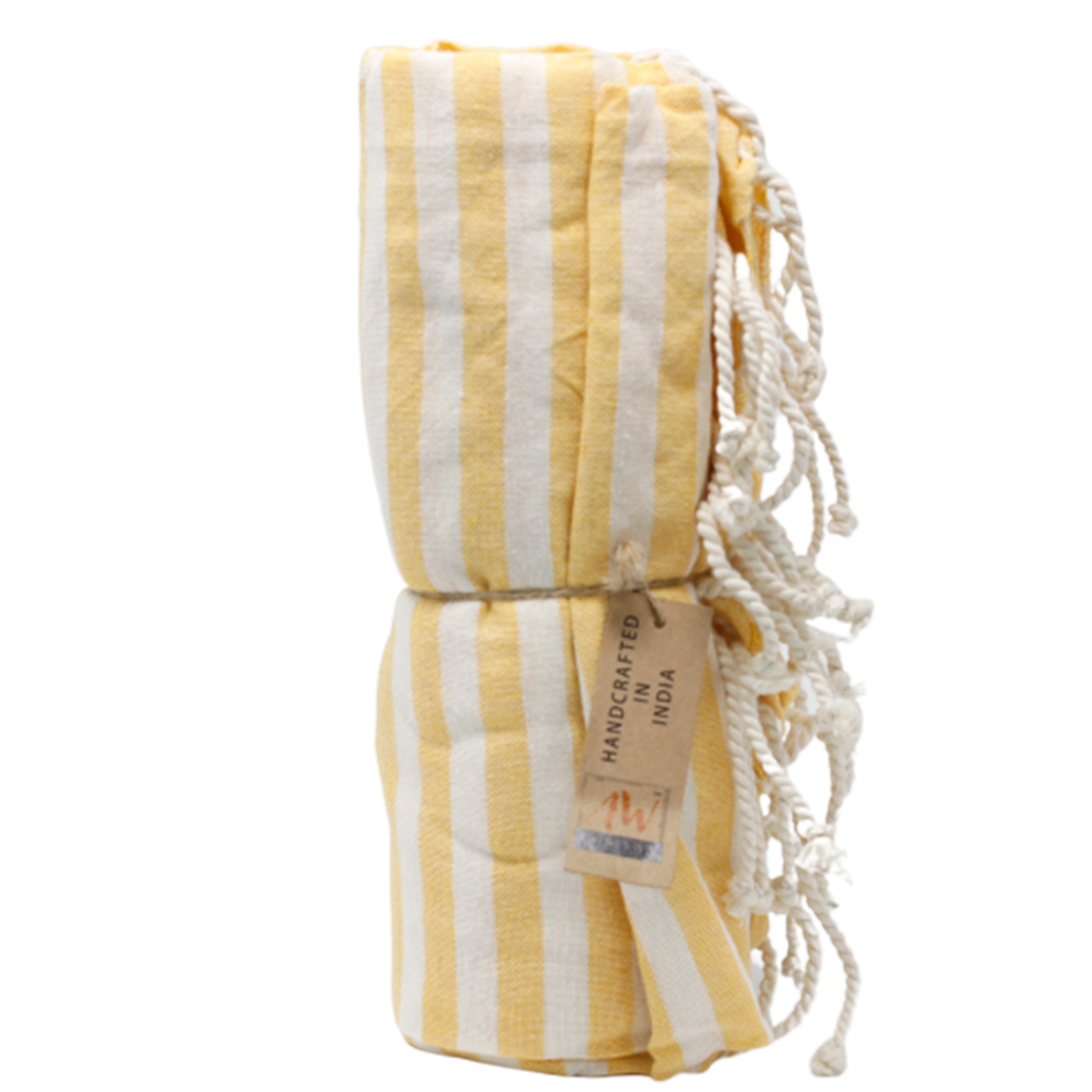 Lightweight Cotton Pario Throw - 100x180 cm - Sunny Yellow