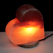 Crafted Salt Lamp - Heart