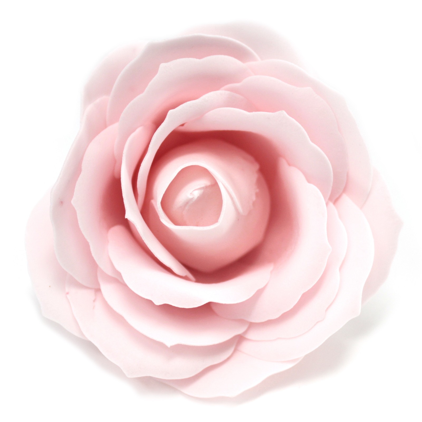 10 x Craft Soap Flowers - Lrg Rose - Pink