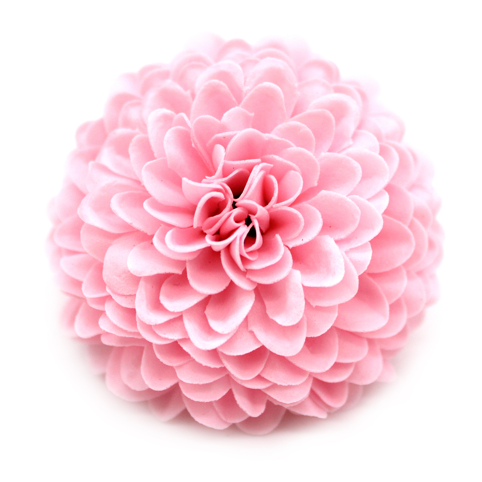 10 x Craft Soap Flowers - Small Chrysanthemum - Light Pink