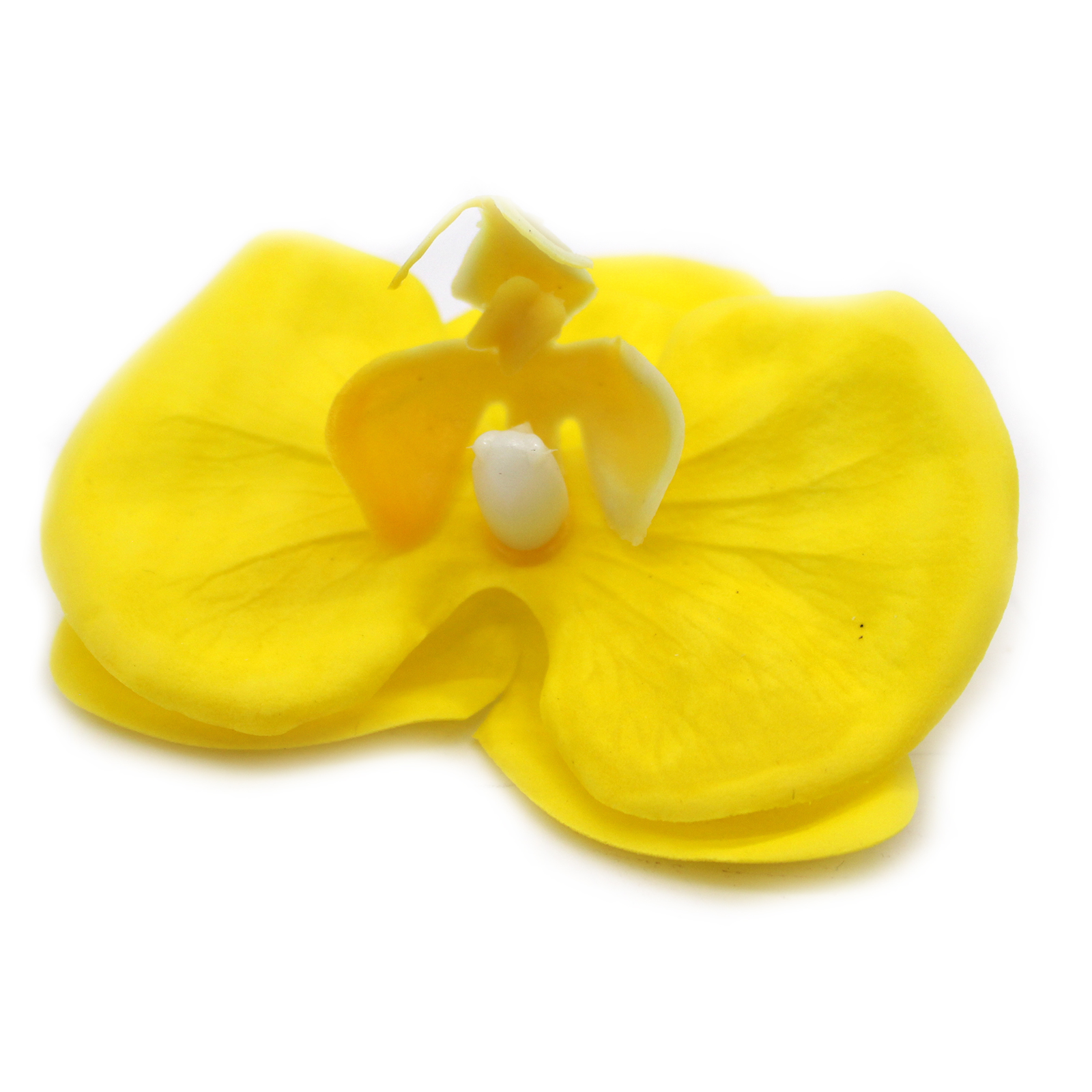 10 x Craft Soap Flowers - Paeonia - Yellow