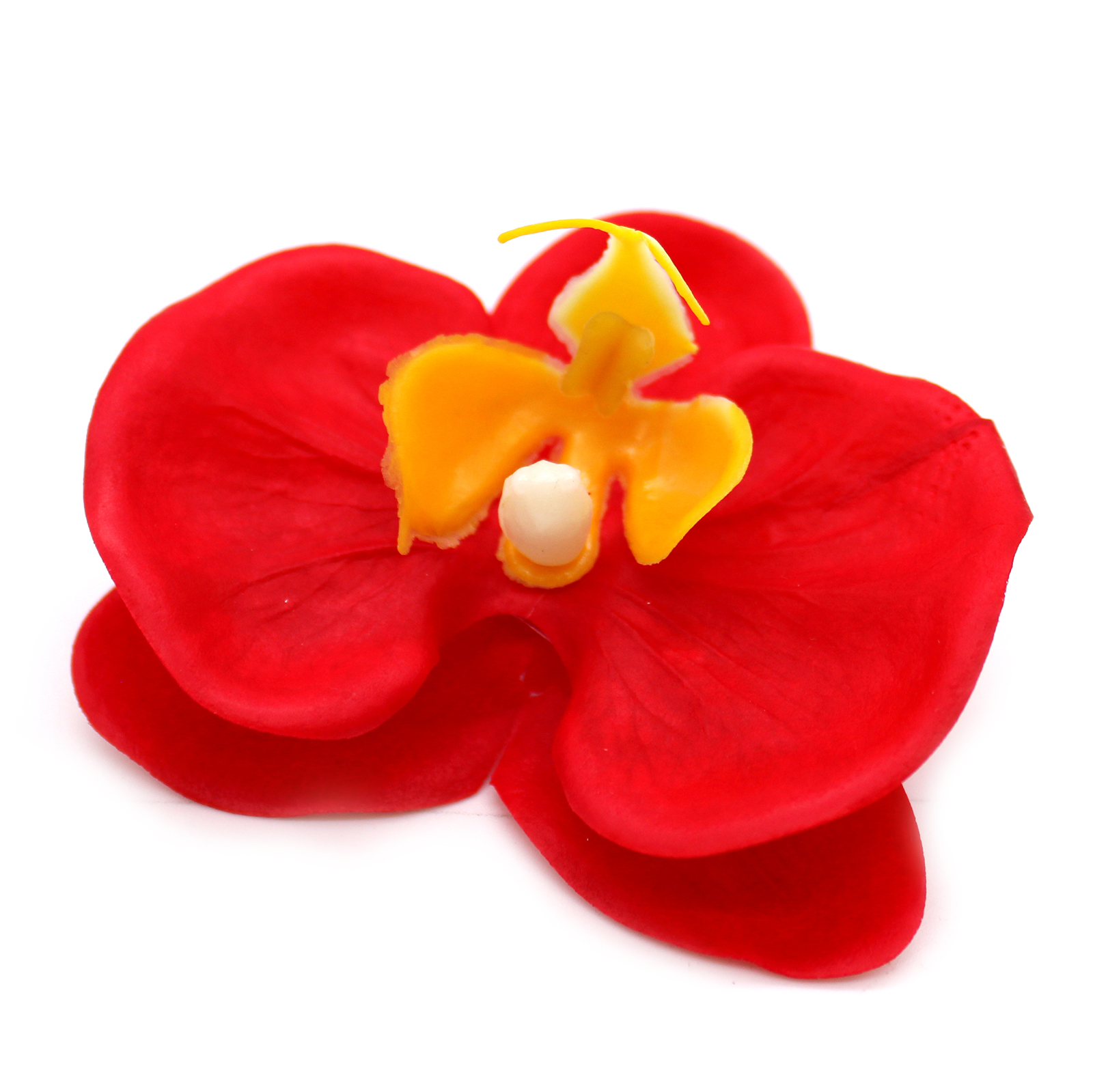 10 x Craft Soap Flowers - Paeonia - Red