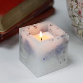 Enchanted Candle - Large Square - Lavender