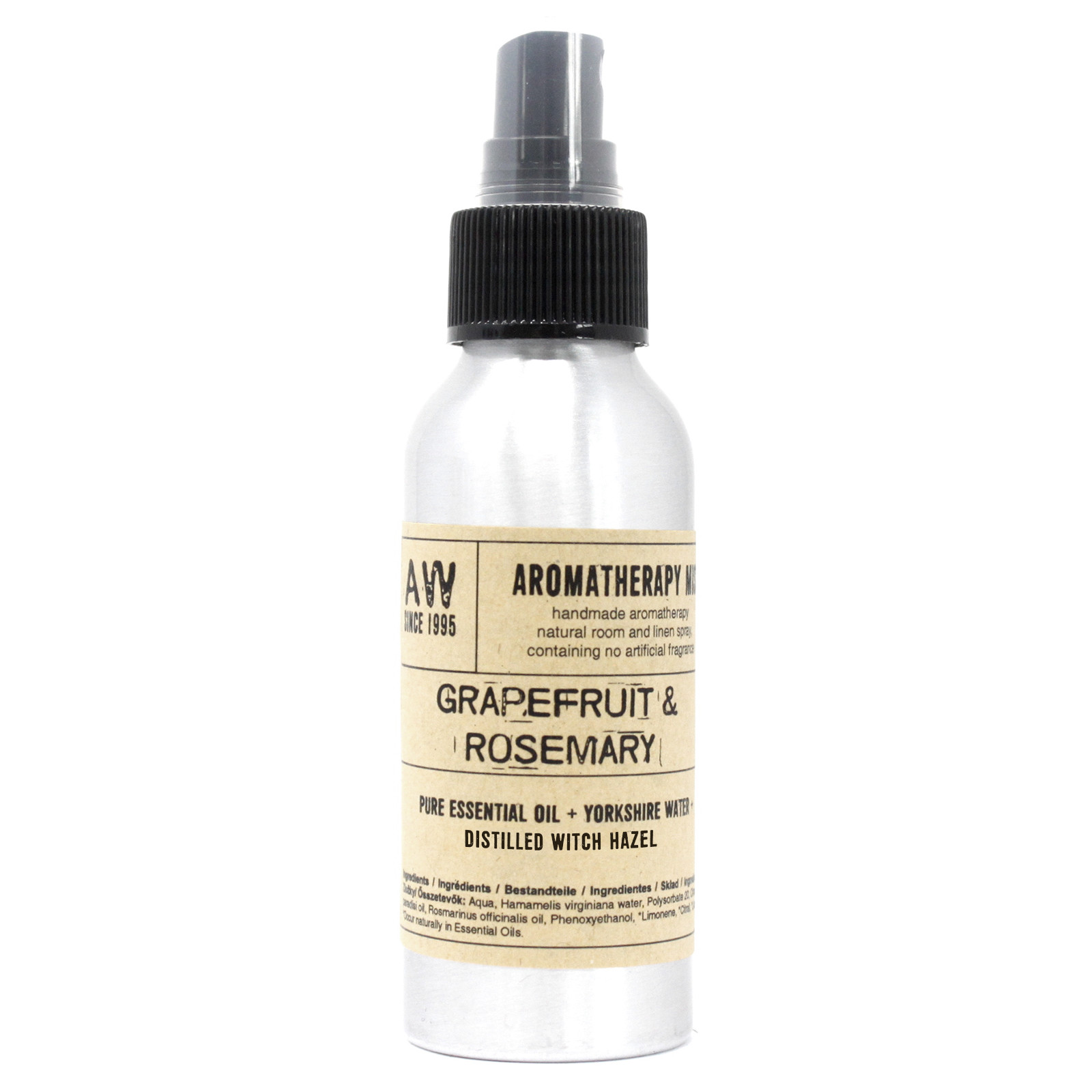 100ml Essential Oil Mist - Grapefruit & Rosemary
