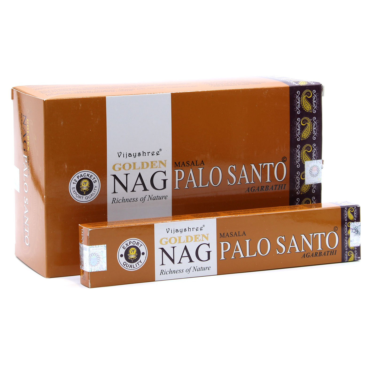 3 x Packs 15g Golden Nag - Palo Santo Incense