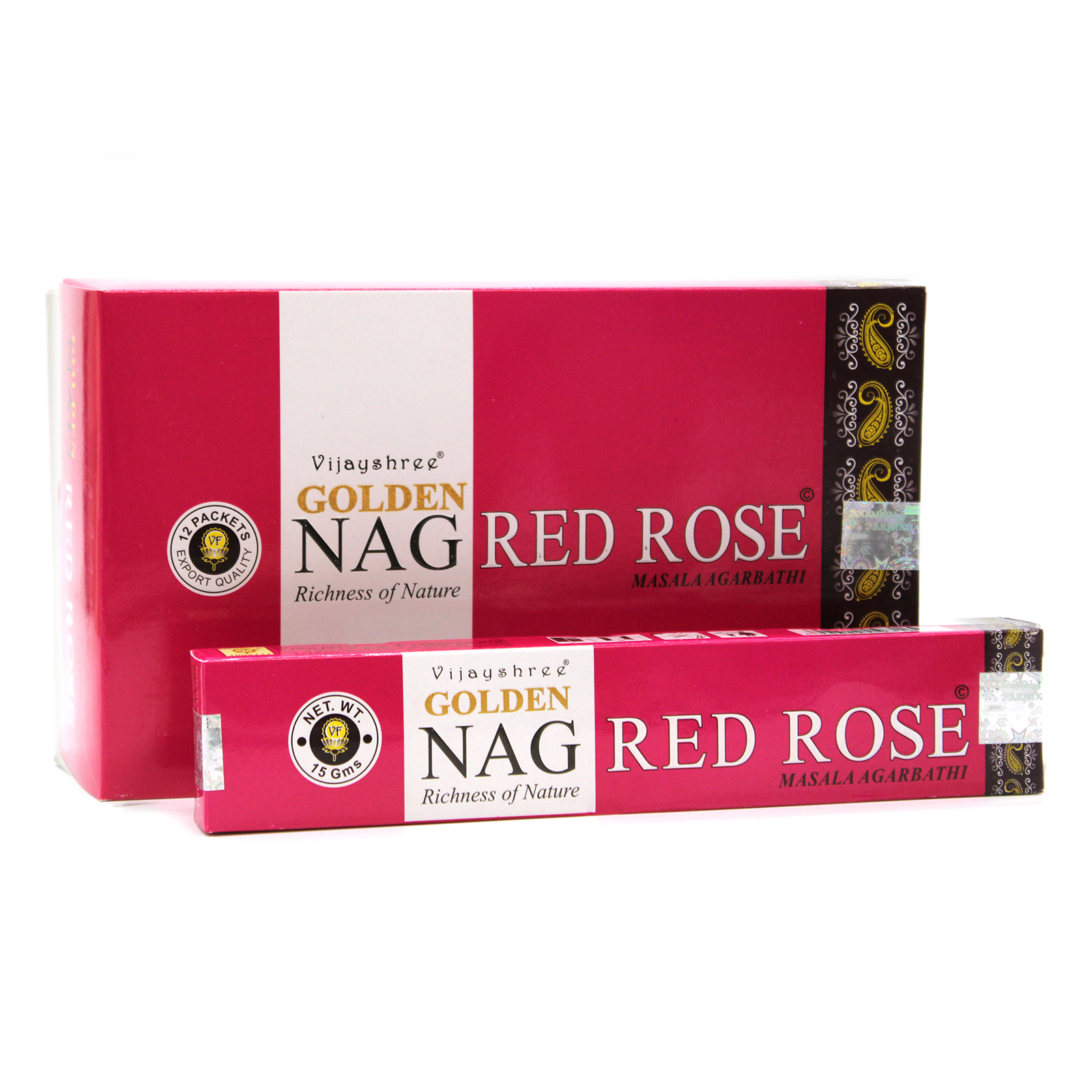 3 x Packs 15g Golden Nag - Red Rose