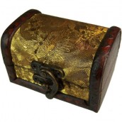 Medium Colonial Box - Gold Panel