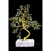 Moss Agate Gemstone Tree (160 Stones)