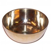 Tibetan Brass Singing Bowl - Large Approx. 17cm