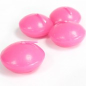 20 x Small Floating Candles - Pink - Click Image to Close