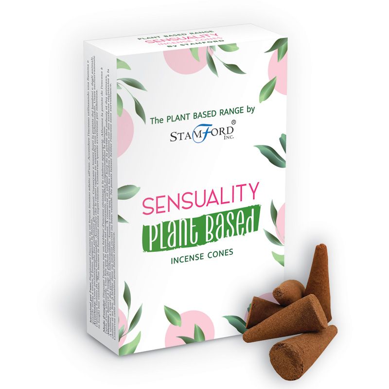 2 x Packs Plant Based Incense Cones - Sensuality