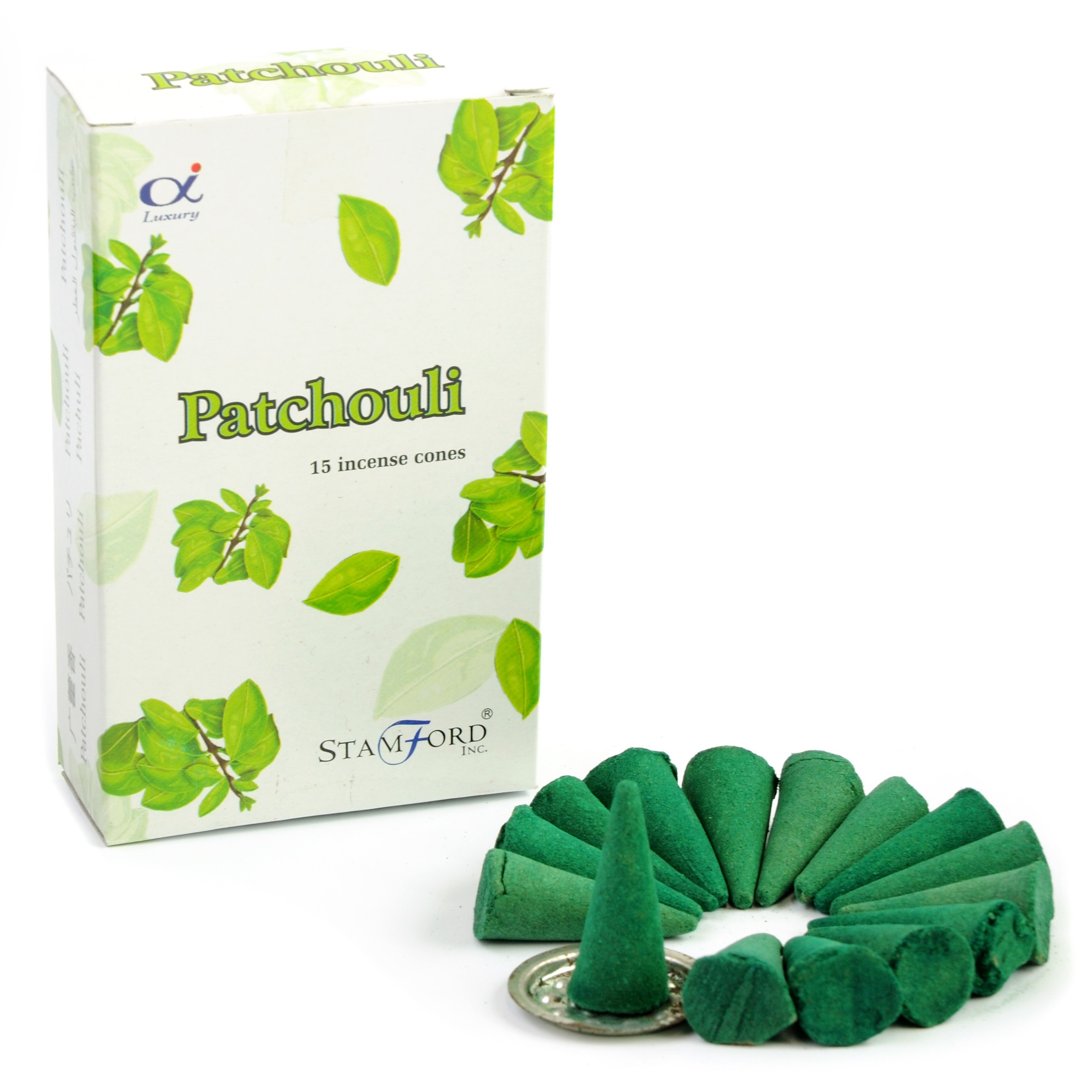 5 x Packs Premium Incense Cones - Patchouli