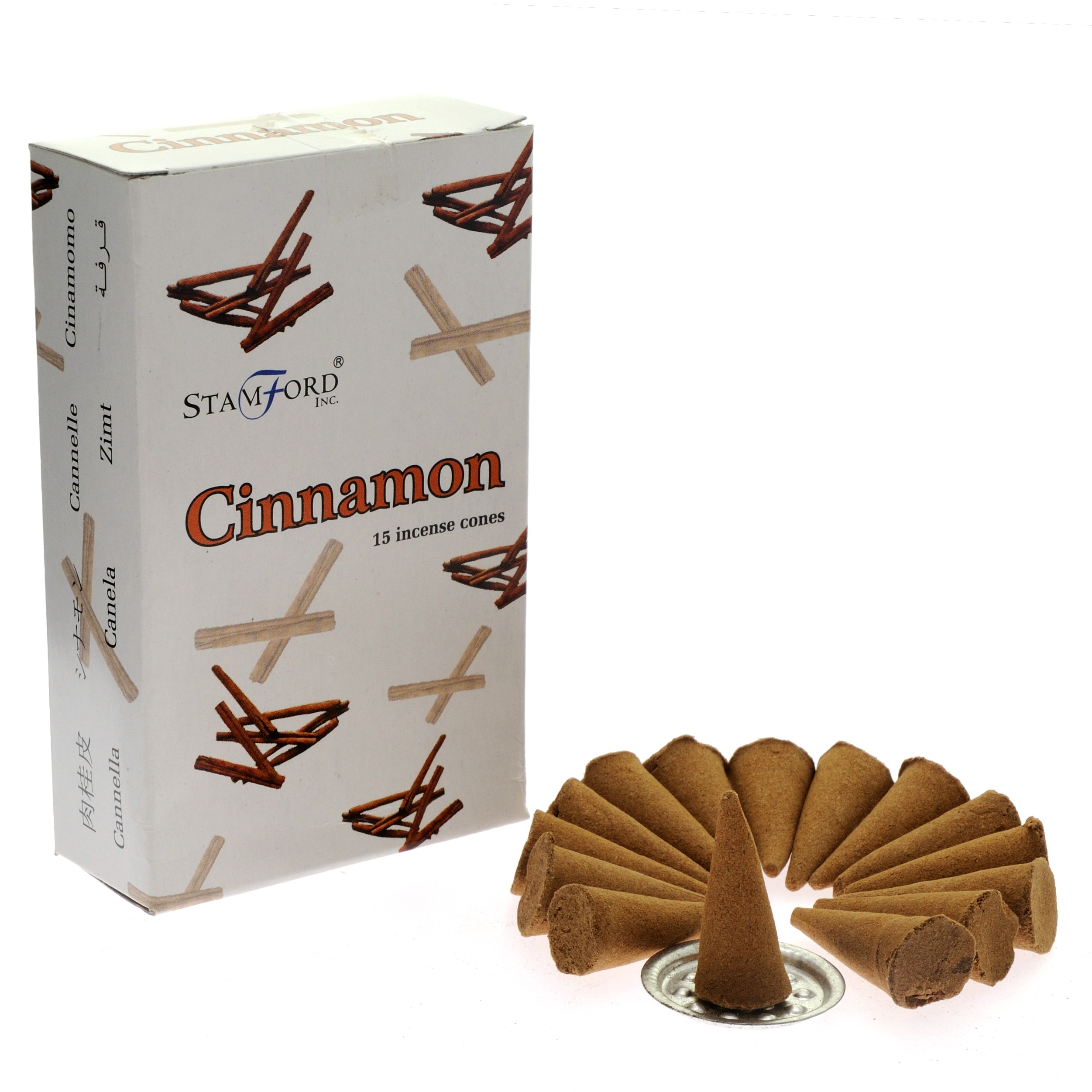 5 x Packs Premium Incense Cones - Cinnamon