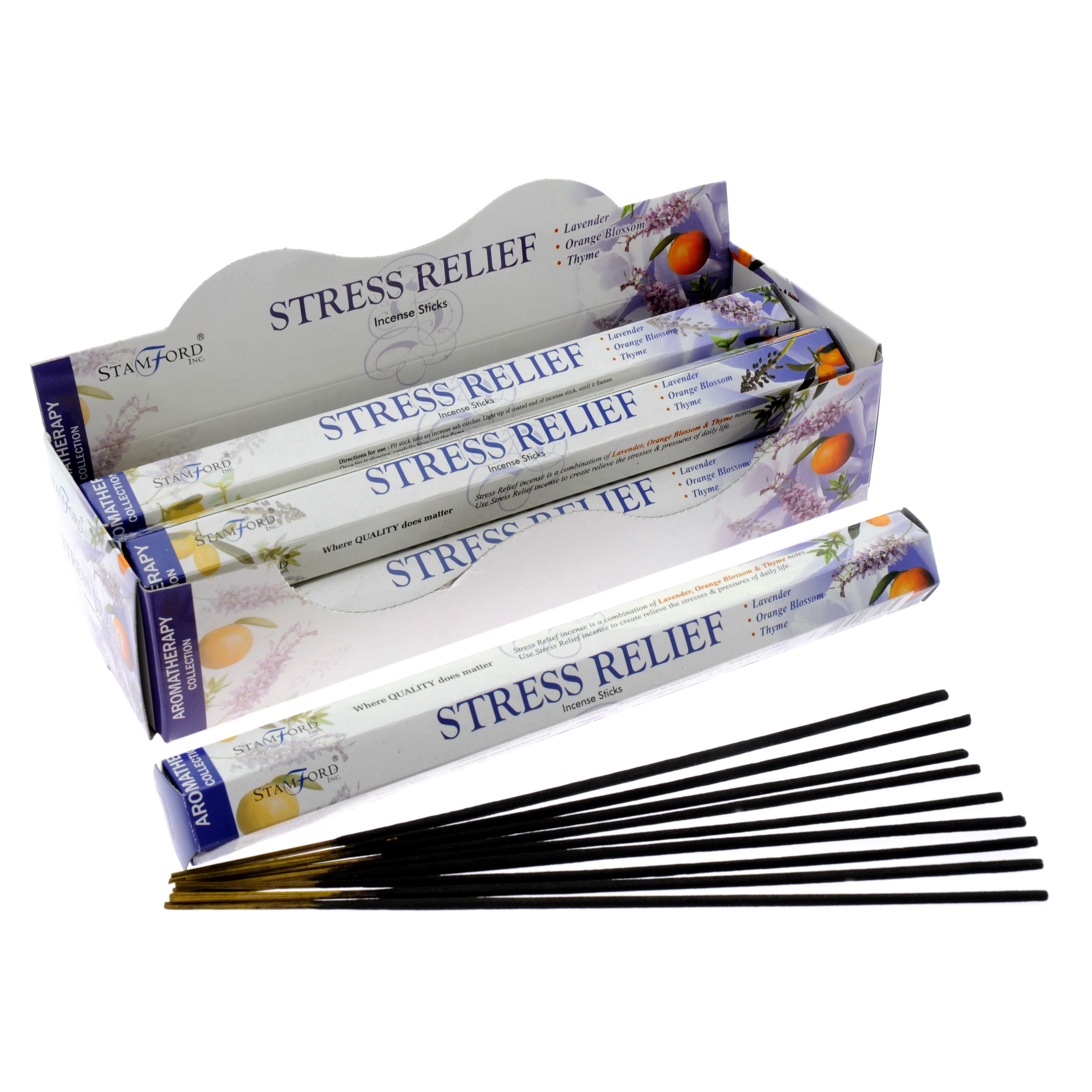 10 x Packs Stamford Premium Incense - Stress Relief