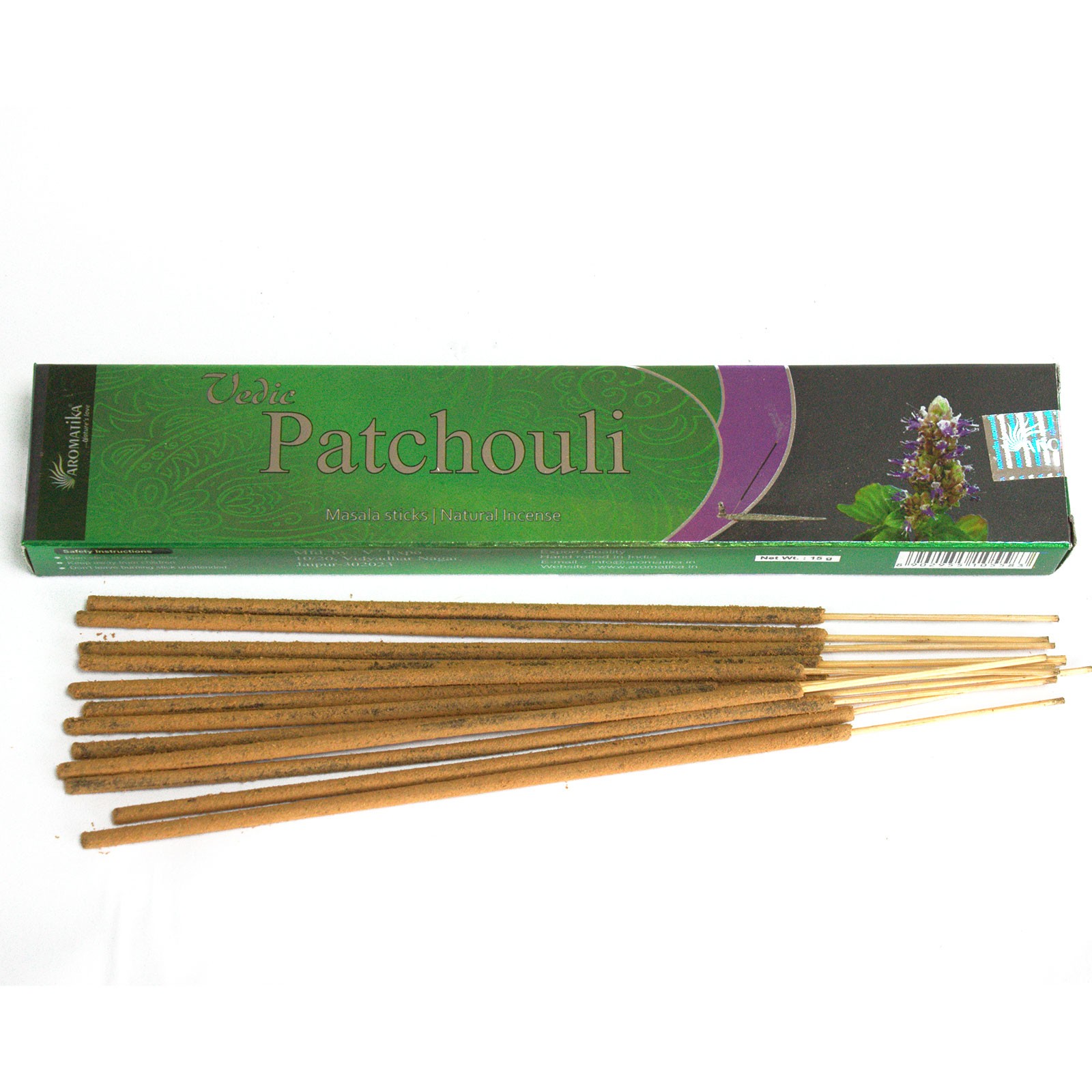 5 x Packs Vedic Incense Sticks - Patchouli