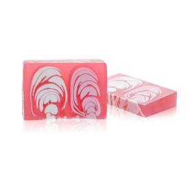 2 x Handcrafted Soap Slice 100g - Rose - Click Image to Close