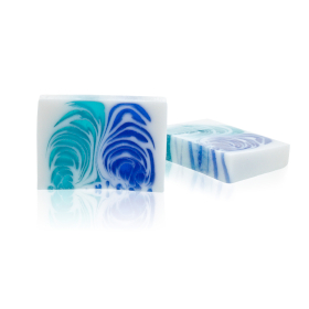 2 x Handcrafted Soap Slice 100g - Marine Fresh - Click Image to Close