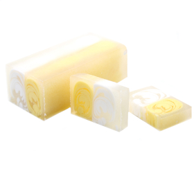 2 x Handcrafted Soap 100g Slice - Vanilla - Click Image to Close