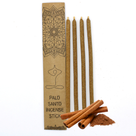 Palo Santo Large Incense Sticks - Cinnamon - Click Image to Close