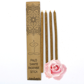 Palo Santo Large Incense Sticks - Roses - Click Image to Close