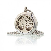 Aromatherapy Diffuser Necklace - Tree of Life 25mm - Click Image to Close