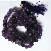 Mala Beads - Amethyst - Click Image to Close