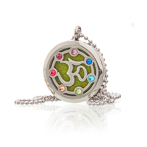 Aromatherapy Jewellery Necklace - Om Chakra 30mm