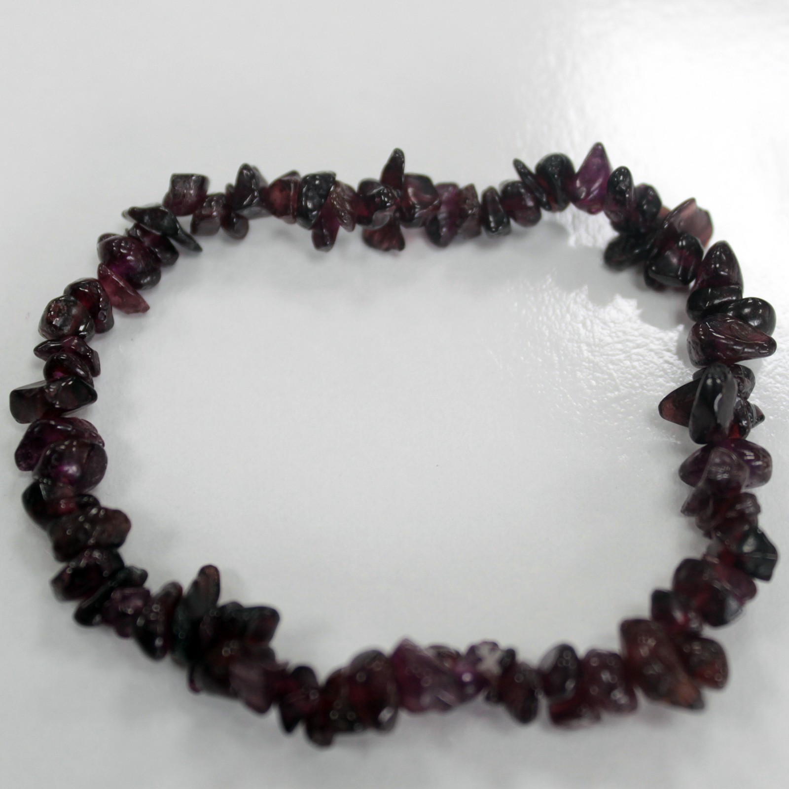 3 x Chipstone Bracelets - Blood Garnet - Click Image to Close