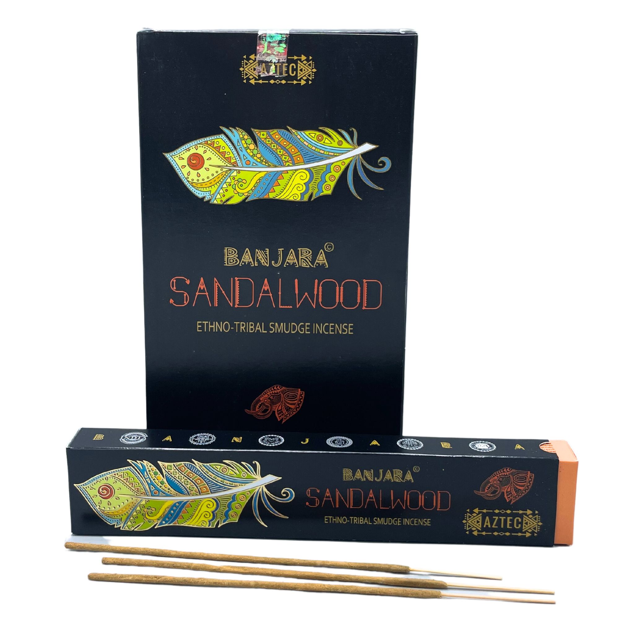 3 x Packs Banjara Tribal Smudge Incense - Sandalwood