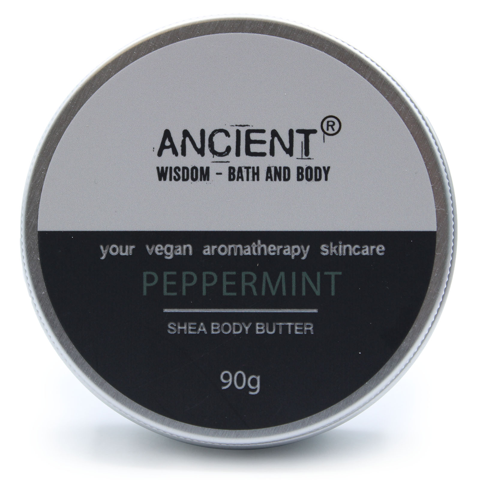 Aromatherapy Shea Body Butter 90g - Peppermint - Click Image to Close