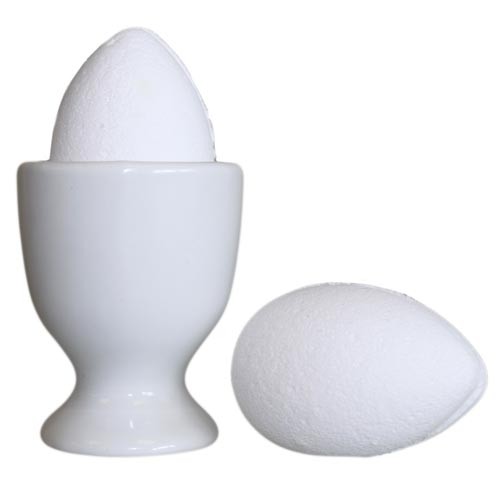 30 x Bath Eggs in a Tray - Coconut - Click Image to Close