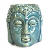 Classic Buddha Oil Burner - Blue - Click Image to Close