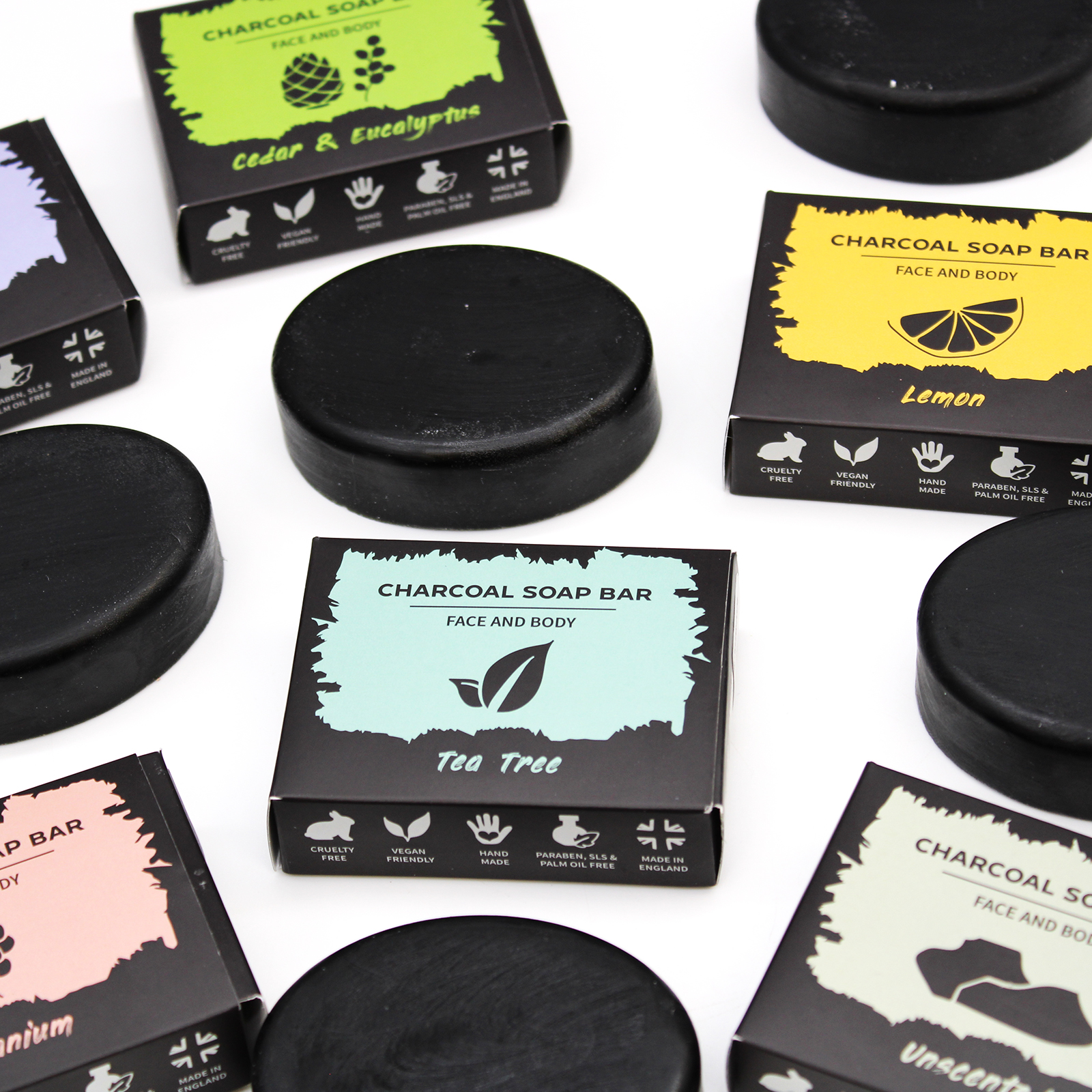 Charcoal Soaps 85g