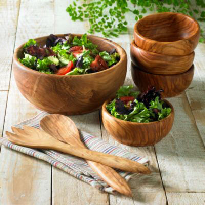 Wooden Salad Servers
