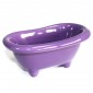 Ceramic Mini Bath - Lavender - Click Image to Close