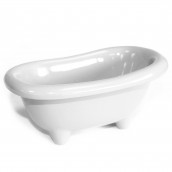 Ceramic Mini Bath - White - Click Image to Close