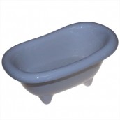 Ceramic Mini Bath - Ivory - Click Image to Close