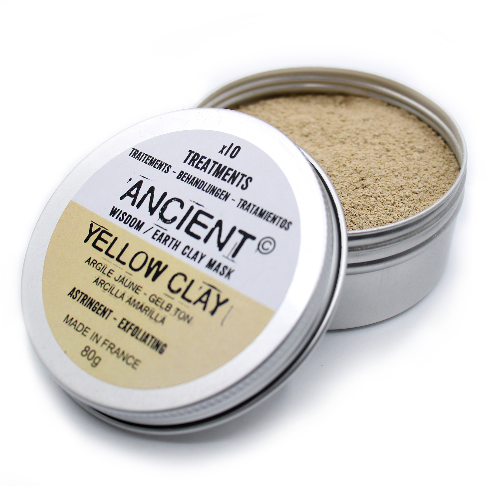 Yellow Clay Mask 80g - Click Image to Close