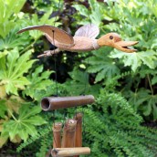 Coconut Duck Wind Chime - Click Image to Close