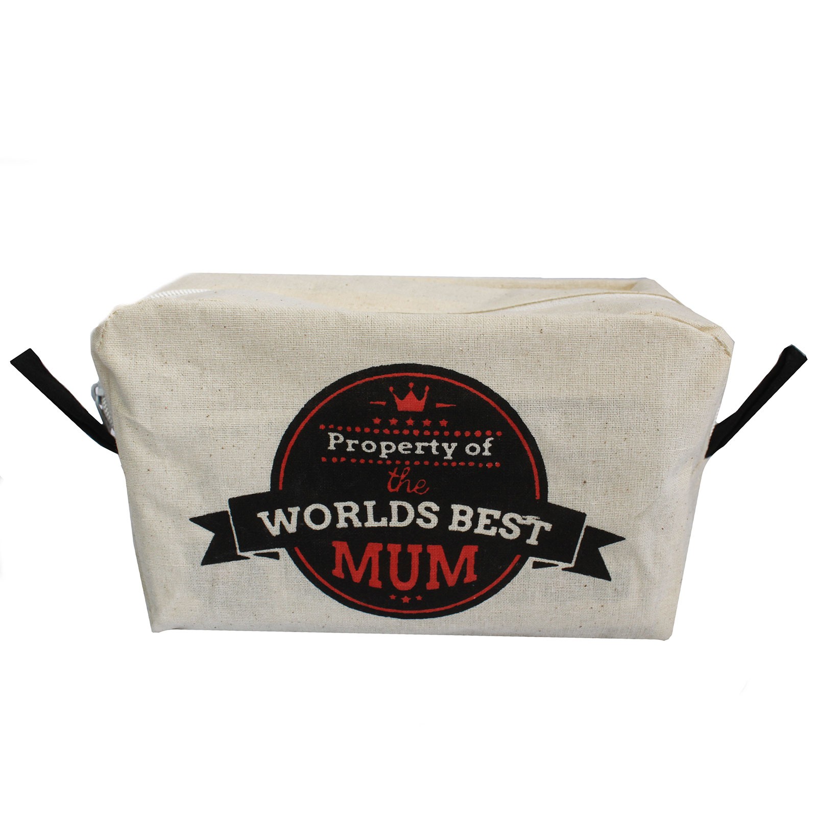 Toiletry Bag - Worlds Best Mum - Click Image to Close