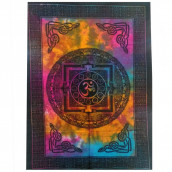 Cotton Wall Hanging - Sacred OM - Click Image to Close