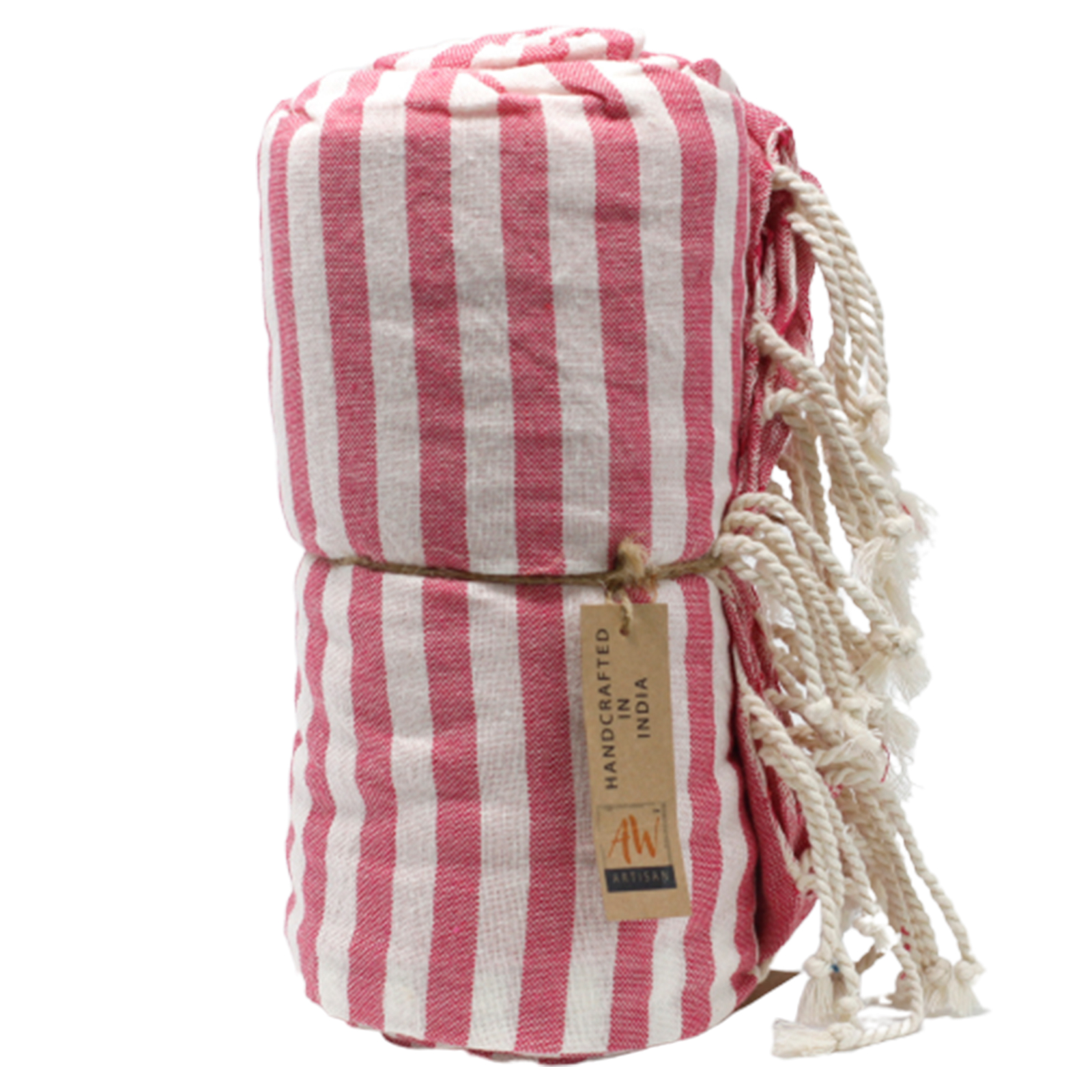 Cotton Pario Towel - 100x180 cm - Hot Pink - Click Image to Close