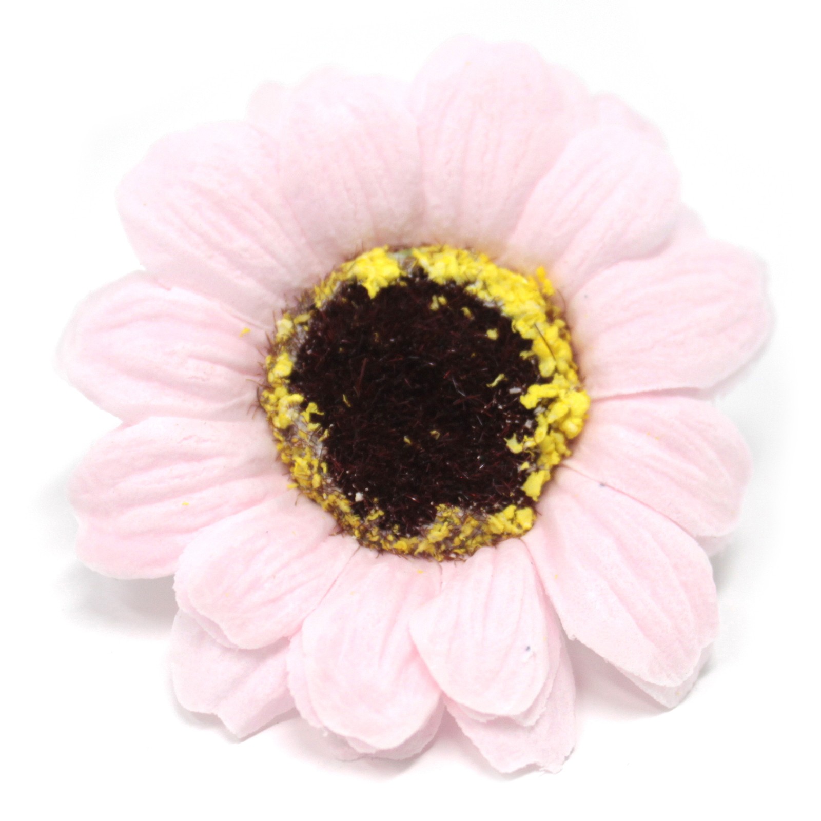 10 x Craft Soap Flowers - Sml Sunflower - Pink