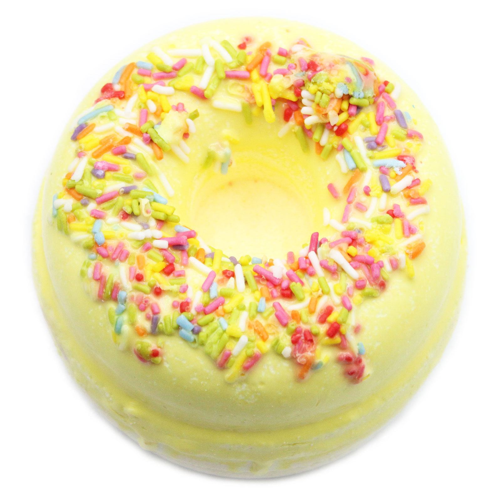 3 x Lemon Meringue Bath Donuts - Click Image to Close